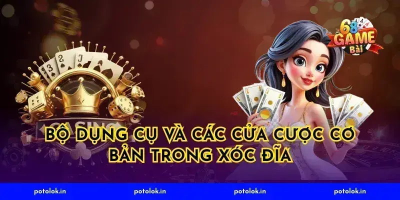Bộ Dụng Cụ Và Các Cửa Cược Cơ Bản Trong Xóc Đĩa